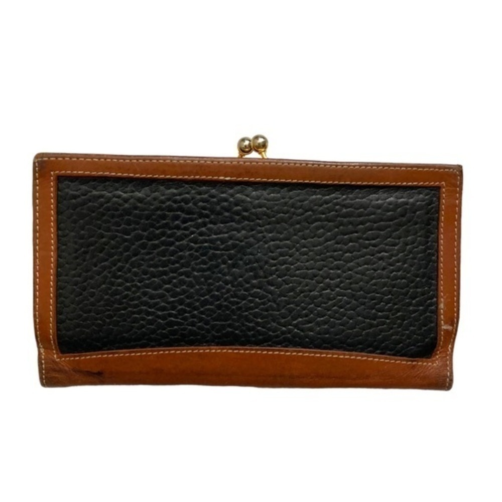 Coach vintage black and brown leather Sheridan wallet rare - Picture 2 of 14